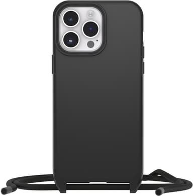OtterBox React Necklace iPhone 14 Pro Max MagSafe suojakuori (musta)