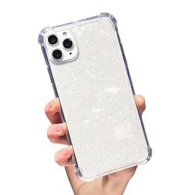 Fyra hörn stötsäkert telefonfodral Läpinäkyvä iPhone 13 Mini