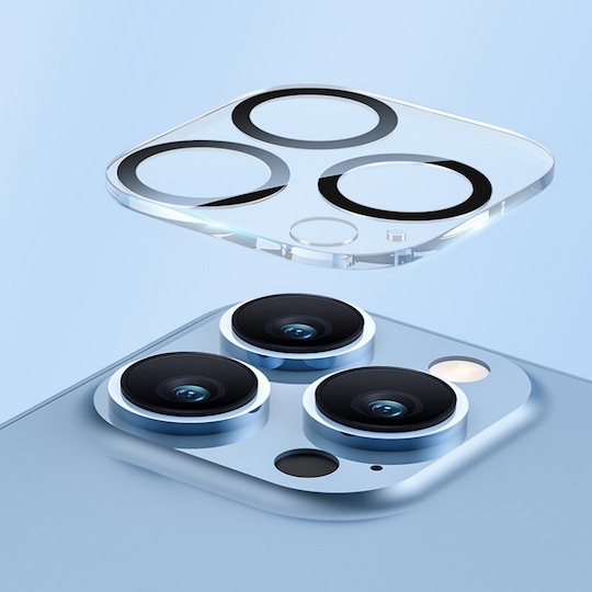 Kameraskydd linsskydd härdat glas transparent 6-pack iPhone 13