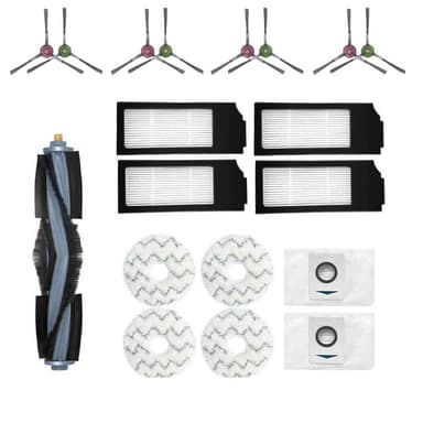Vakuumersättningstillbehörssats 19 delar Ecovacs X1/T10