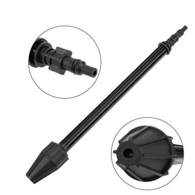 Pyörivä huuhteluputki sähköiseen korkeapainepesuun Musta Karcher K2/K3/K4/K5/K6/K7