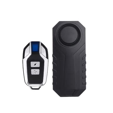 Polkupyörähälytin kaukosäätimellä 113 dB Musta