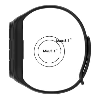 Silikonikuminen kelloranneke Tummansininen Xiaomi Mi Band 8