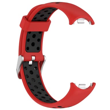 Modet silikon tvåfärgat klockarmband Punainen Xiaomi Mi band 8