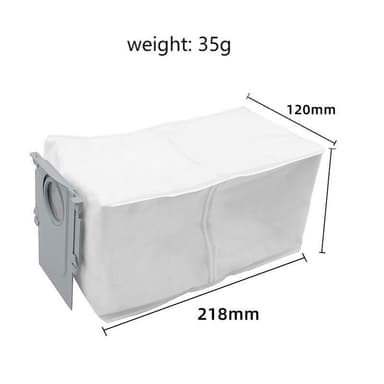 Vakuumersättningstillbehörssats 18 delar Xiaomi Roborock P10 A7400RR