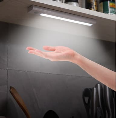 INF LED-valonauha liiketunnistimella 3 kpl Valkoinen