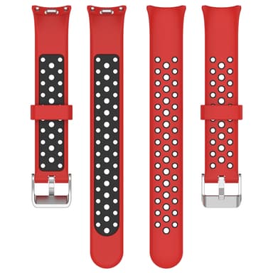 Modet silikon tvåfärgat klockarmband Punainen Xiaomi Mi band 8