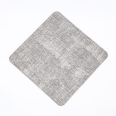 10 cm neliömäiset lasinaluset 4 kpl Harmaa