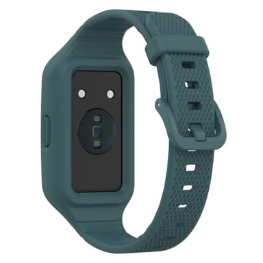 Mode klockarmband i silikon Vihreä Huawei band 8/7/6/6pro Honor band 6/7