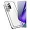 Magneettinen kaksipuolinen karkaistu lasi puhelinkotelo Samsung S22 Plus -puhelimelle Hopea