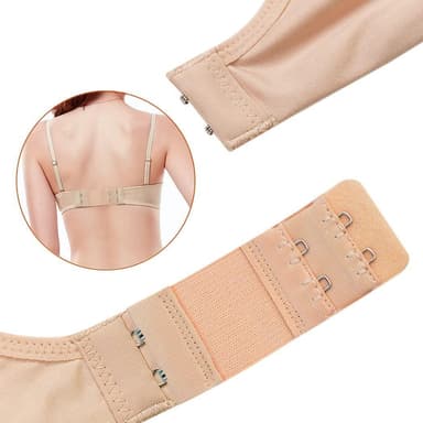 Rintaliivien pidennys Tuplakoukut Valkoinen/Musta/Beige 3 kpl