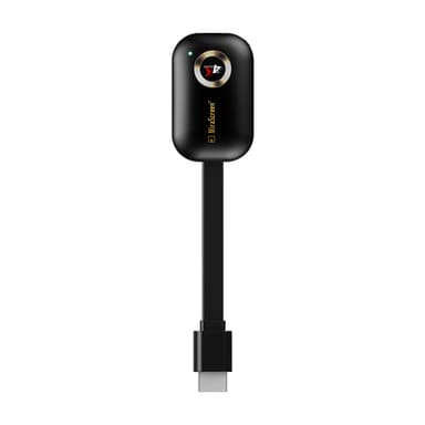Langaton HDMI-dongle-vastaanotin 5G/2.4G 4K G9 Plus Musta
