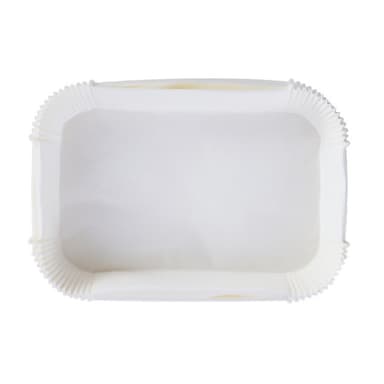 Air Fryer engångspapper för fritös 50-pack 20,6x13x4,5 cm vit