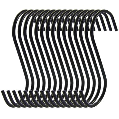 Multifunktionell S krok sömlös krok 30-Pack Musta S