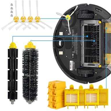 Ersättningstillbehörssats iRobot Roomba 700/720/750/760/765/770/772/772E/774/775/776P/780/782/785/786/786P/790