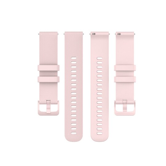 Silikoninen käsivarsinauha 18 mm Vaaleanpunainen