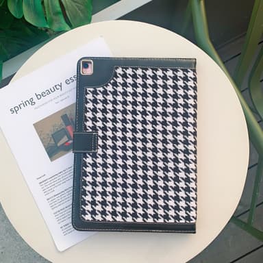 Tablettfodral houndstooth mönster iPad Air 4 10.9 / iPad Pro 11 2018/2020