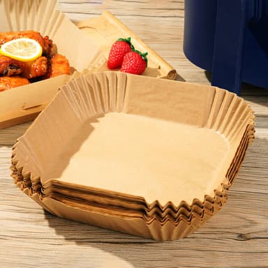 Air Fryer engångspapper för fritös 23 cm 200-pack naturell