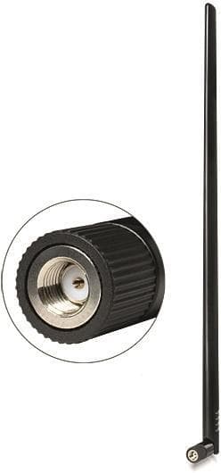 DeLOCK WLAN Antenni RP-SMA ur, 9dBi, 2,4GHz, ympärisät., 50 Ohm, mus