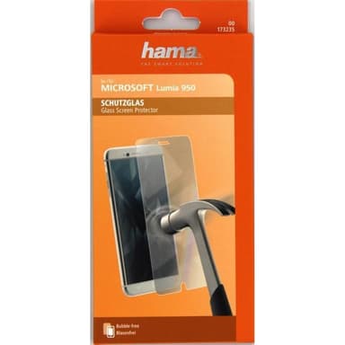 HAMA Näytönsuoja  MS Lumia 950 Karkaistu lasi
