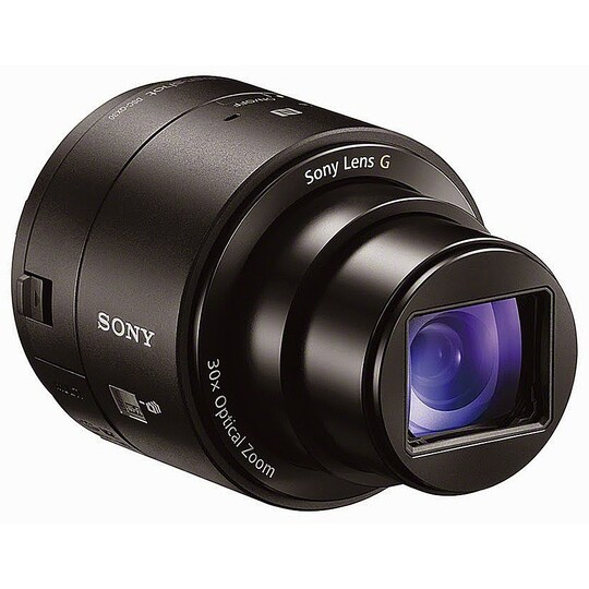 Sony Cybershot DSC-QX30 optinen zoomi (musta)