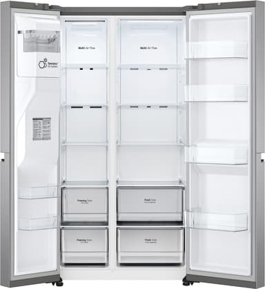 LG side-by-side jääkaappipakastin GSLV70PZTD
