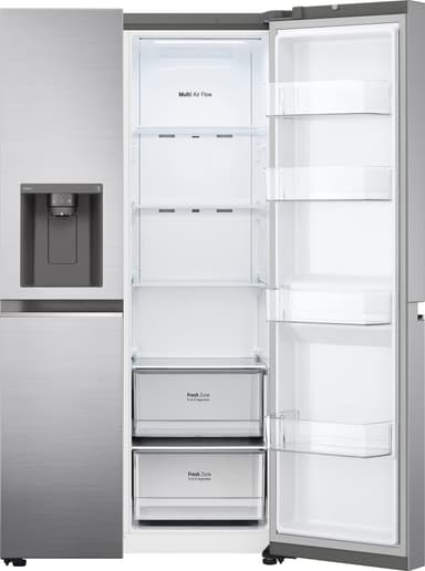 LG side-by-side jääkaappipakastin GSLV70PZTD
