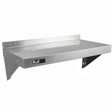 2 x KuKoo Ruostumattomasta Teräksestä 900mm x 300mm Hyllyt