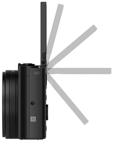 Sony WX500 digikamera (musta)
