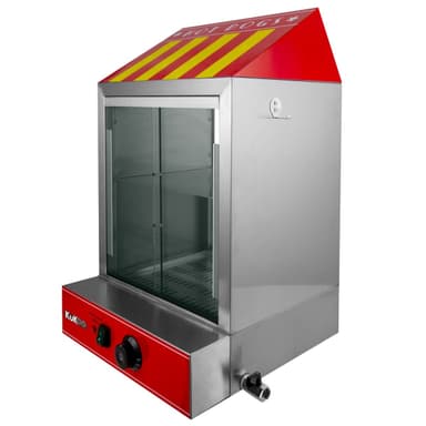 KuKoo Kommerssi Hot Dog Steamer & Cart