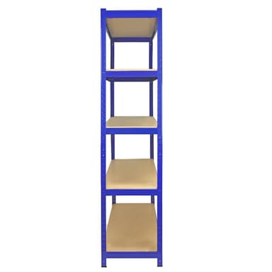 Monster Racking T-Rax Vahva Varastointihylly, Sininen, 120cm L, 45cm S