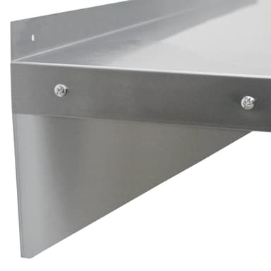 2 x KuKoo Ruostumattomasta Teräksestä 1250mm x 300mm Hyllyt