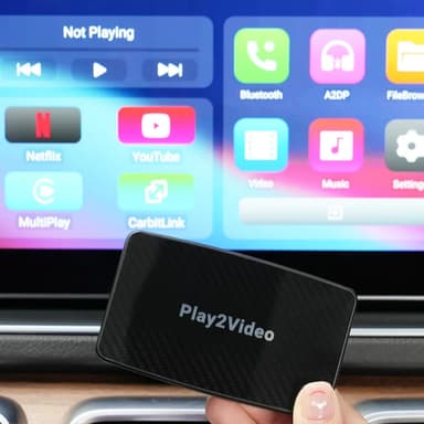 All-in-one-sovitin, langaton CarPlay/Android Auto / Video