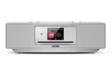 Kenwood CR-ST700SCD-S Internet radio, jossa on Bluetooth ja DAB+ (hopea).