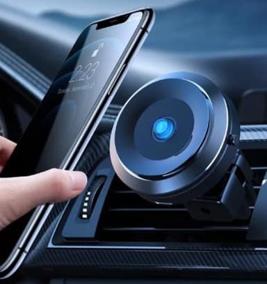 Mobiiliteline sähköisellä imukuppikiinnityksellä