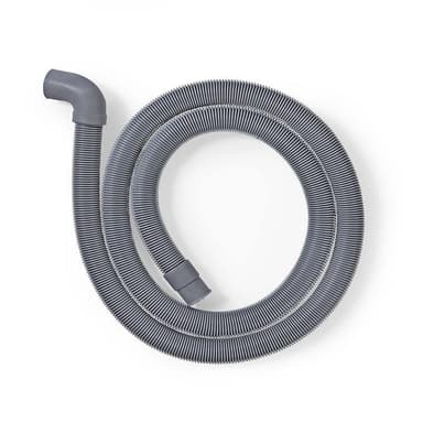 Nedis Poistoletku | 22 mm | 19 mm | 0.5 Bar | 60 °C | 1.50 m | Sovellus: Astianpesukone / Pesukone | Harmaa