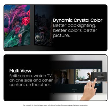 Samsung 43” CU8510 4K Crystal UHD älytelevisio (2023)