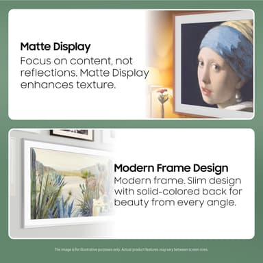 Samsung 55” LS03B The Frame 4K QLED älytelevisio (2023)