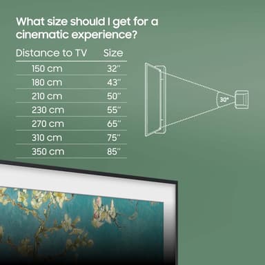 Samsung 43” LS03B The Frame 4K QLED televisio (2023)