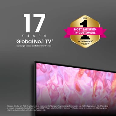 Samsung 85" Q60C 4K QLED älytelevisio (2023)