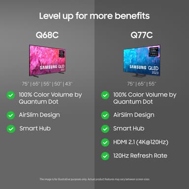 Samsung 43" Q68C 4K QLED älytelevisio (2023)