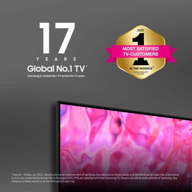 Samsung 43" Q68C 4K QLED älytelevisio (2023)