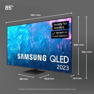 Samsung 75" Q70C 4K QLED älytelevisio (2023)