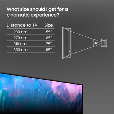 Samsung 75" Q70C 4K QLED älytelevisio (2023)