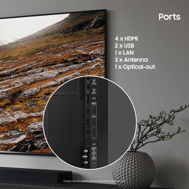 Samsung 50" Q80C 4K QLED älytelevisio (2023)