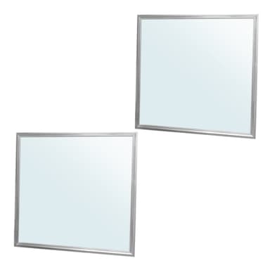 ECD Germany LED-paneeli 36W - 60 x 60 cm - 2-pack - Ultraslim Thin - SMD 3014 -