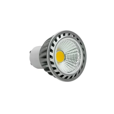 LED-spotti GU10 COB, viileän valkoinen, 4W, himmennettävä