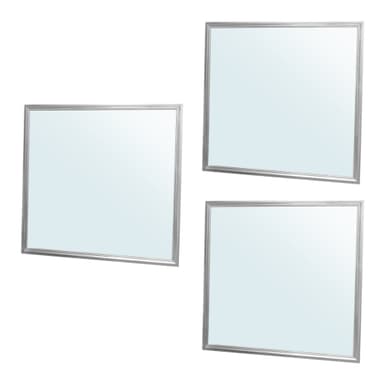 ECD Germany LED-paneeli 36W - 60 x 60 cm - 3-pack - Ultraslim Thin - SMD 3014 -