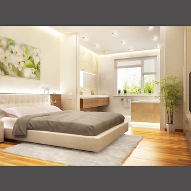 ECD Germany 6 kpl LED upotettavat valonheittimet 5W 230V - kulmikas - 334