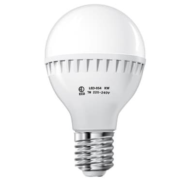 ECD Germany 8-pack E27 LED-lamppu 7W - korvaa 55W hehkulampun - viileän